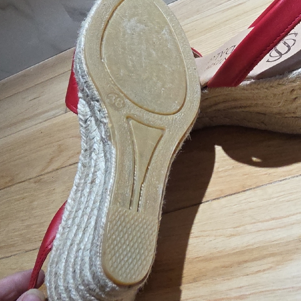 SPANISH SANDAL CO Red Women's Shoes - Picture 5 of 7